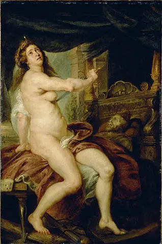 Der Tod der Dido - Peter Paul Rubens