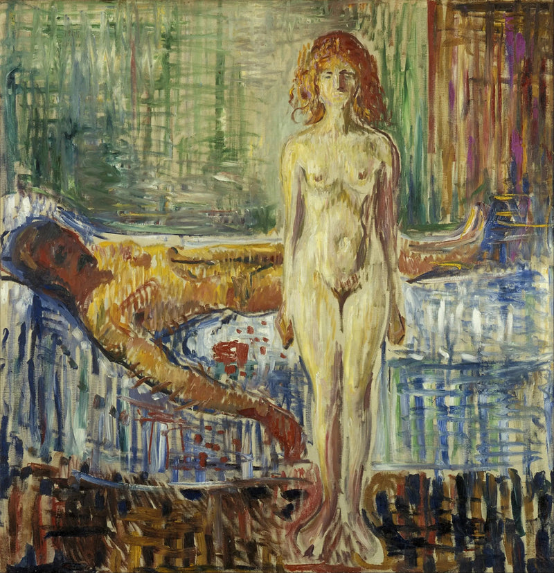 Der Tod des Marat - Edvard Munch