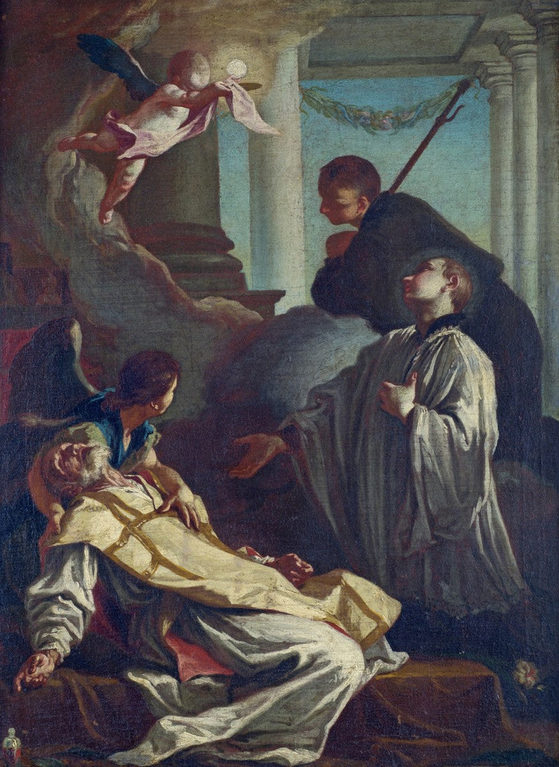 Der Tod des heiligen Andreas Avellino - Giovanni Battista Piazzetta