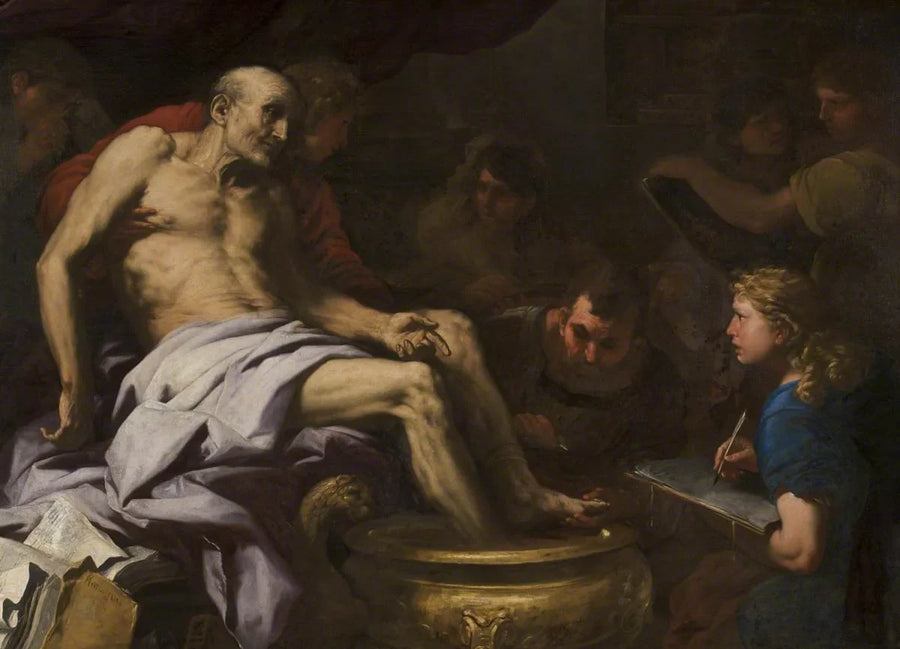 Der Tod des Seneca - Luca Giordano