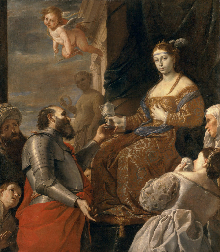 Der Tod der Sophonisbe - Mattia Preti