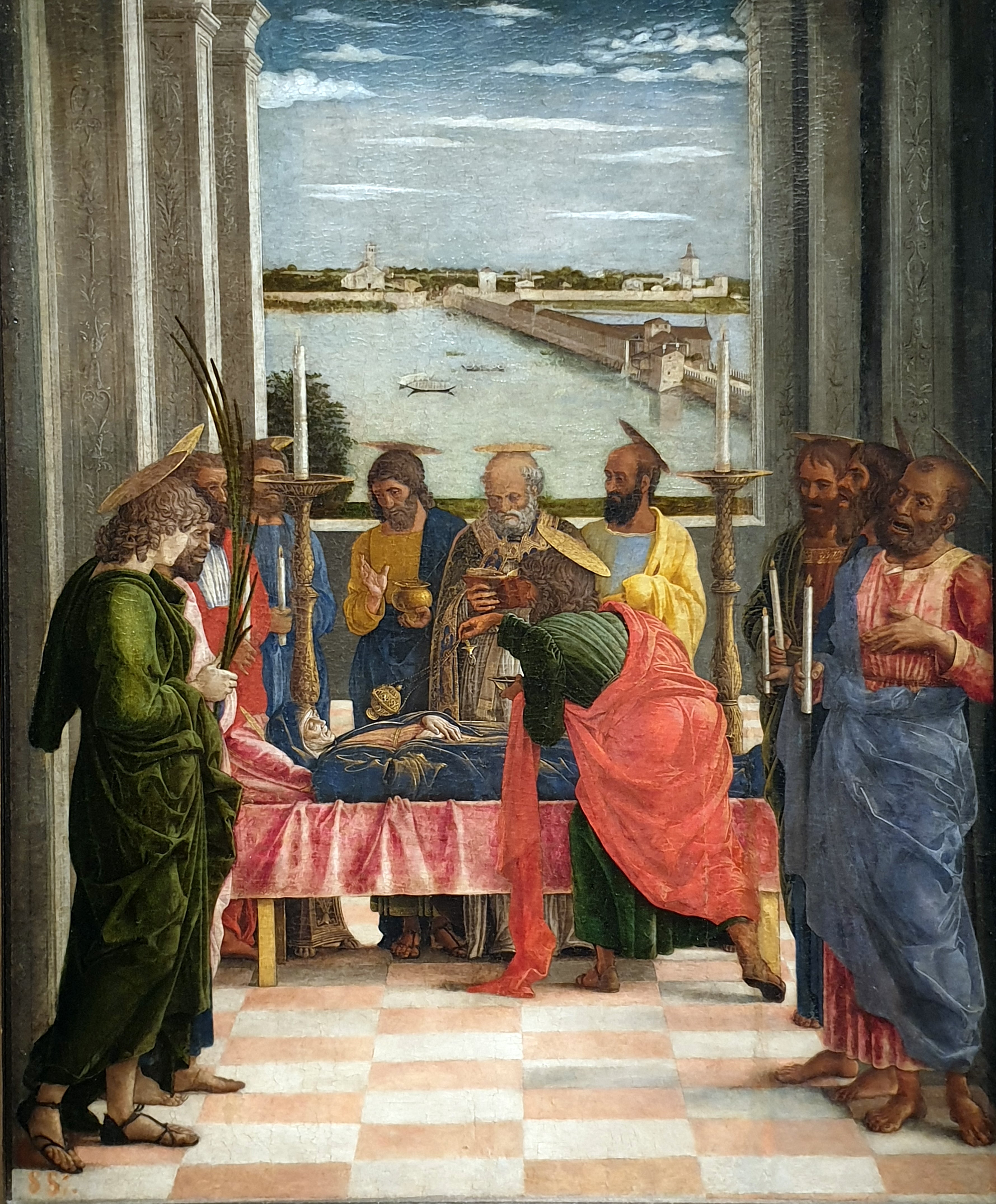 La Mort de la Vierge - Andrea Mantegna image 1 tableau peint à l’huile sur toile