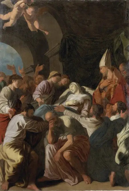 Der Tod der Jungfrau - Nicolas Poussin