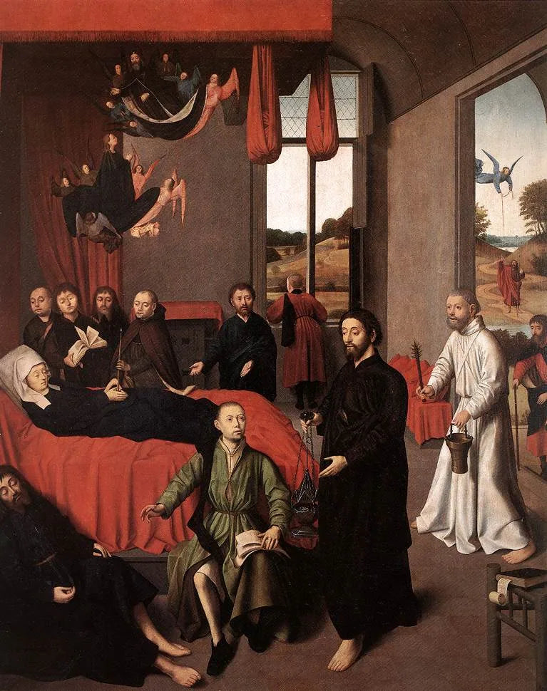 Der Tod der Jungfrau - Petrus Christus