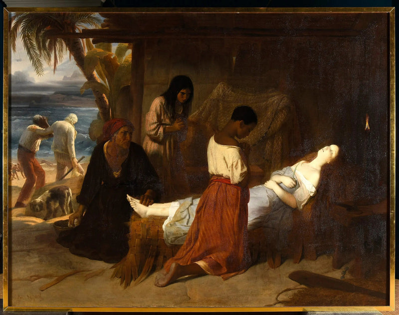 Der Tod der Virginie - Émile Signol