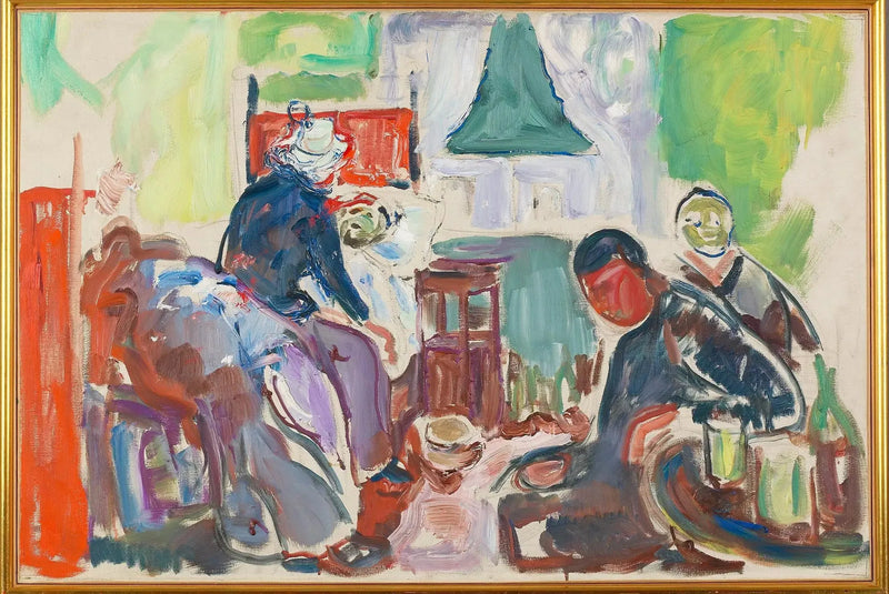 Der Tod des Bohémiens - Edvard Munch