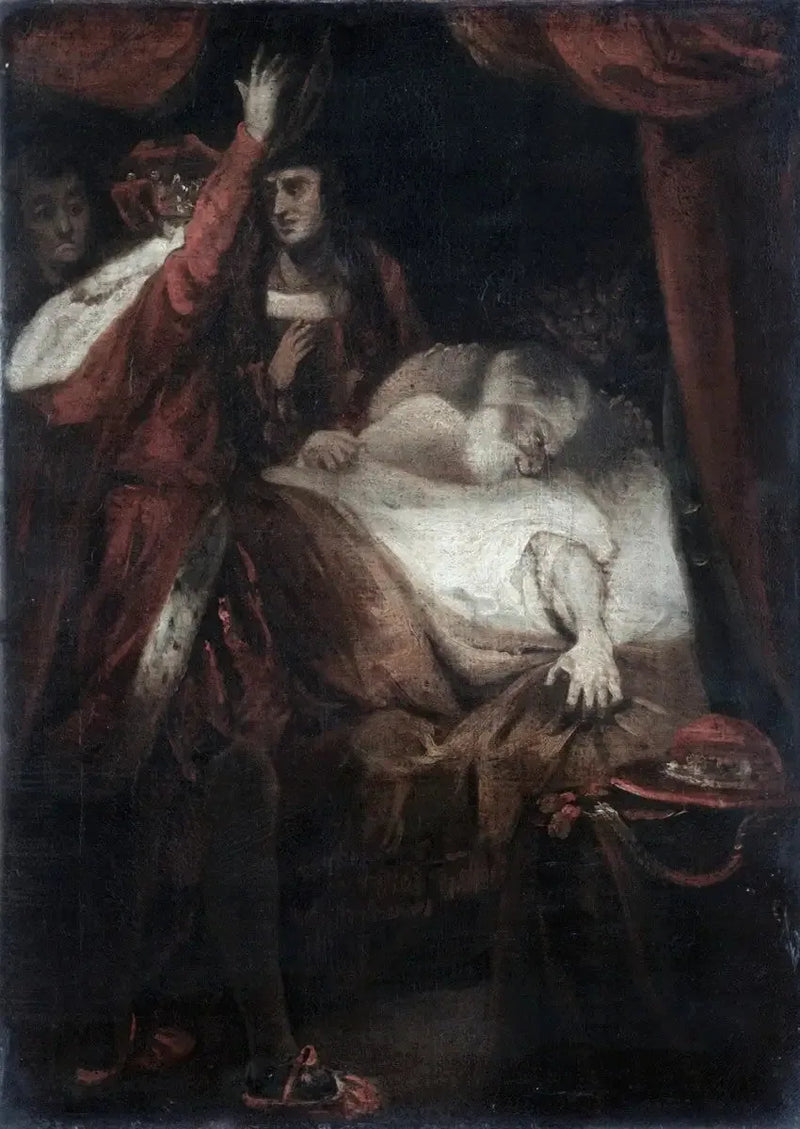 Der Tod des Kardinals Beaufort - Joshua Reynolds