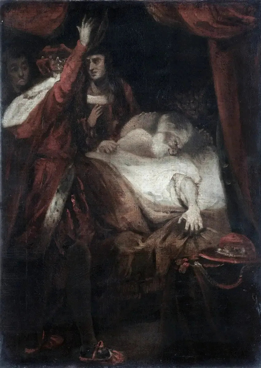Der Tod des Kardinals Beaufort - Joshua Reynolds
