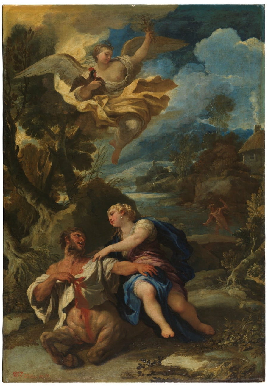 Der Tod des Zentauren Nessus - Luca Giordano