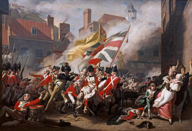 Der Tod des Major Peirson, am 6. Januar 1781 - John Singleton Copley