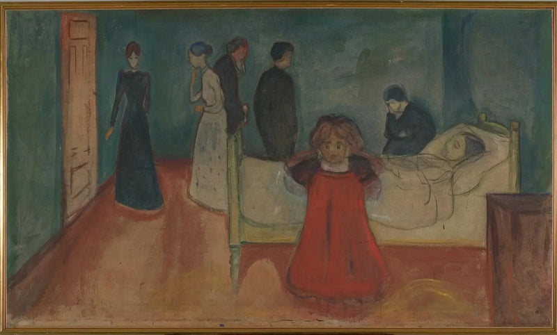 Der Tod und das Kind - Edvard Munch
