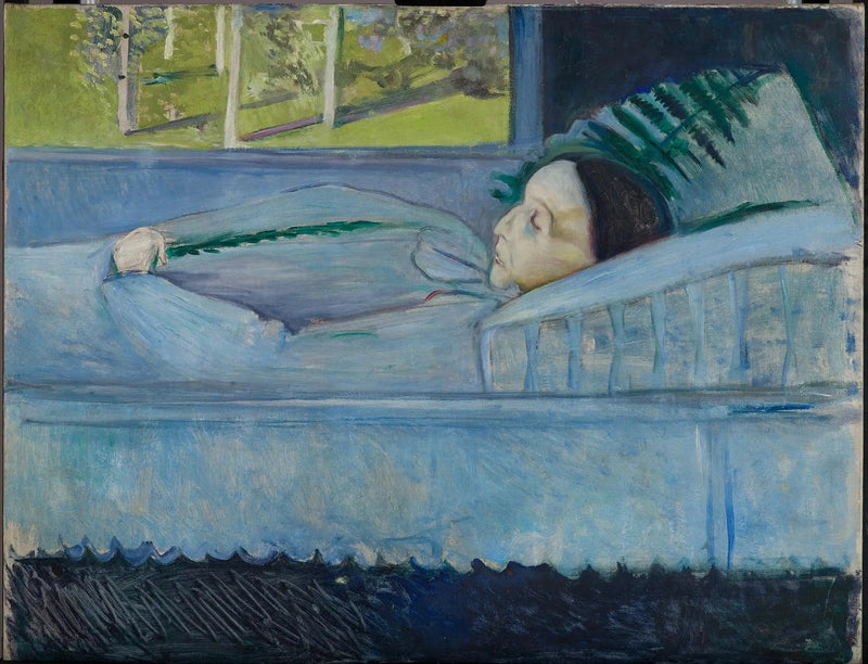 Der Tod und der Frühling - Edvard Munch
