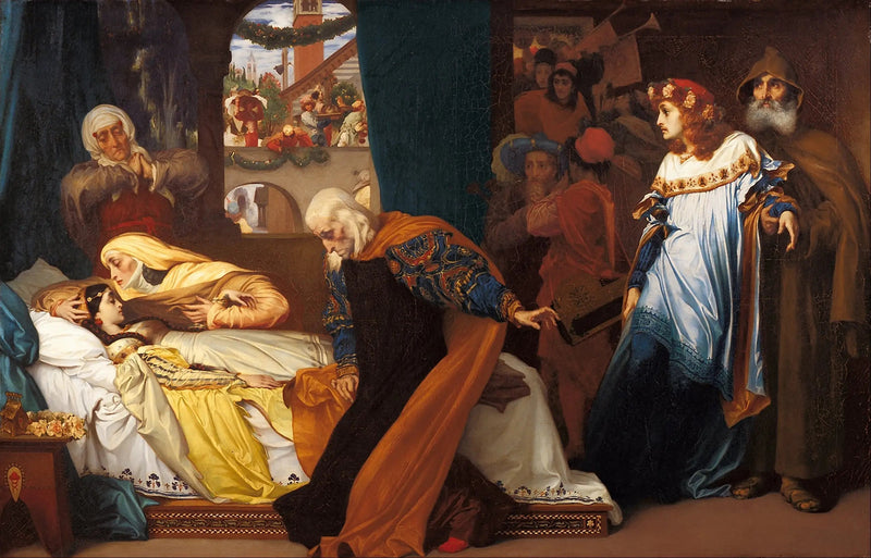 Die simulierte Tod von Juliette - Frederic Leighton