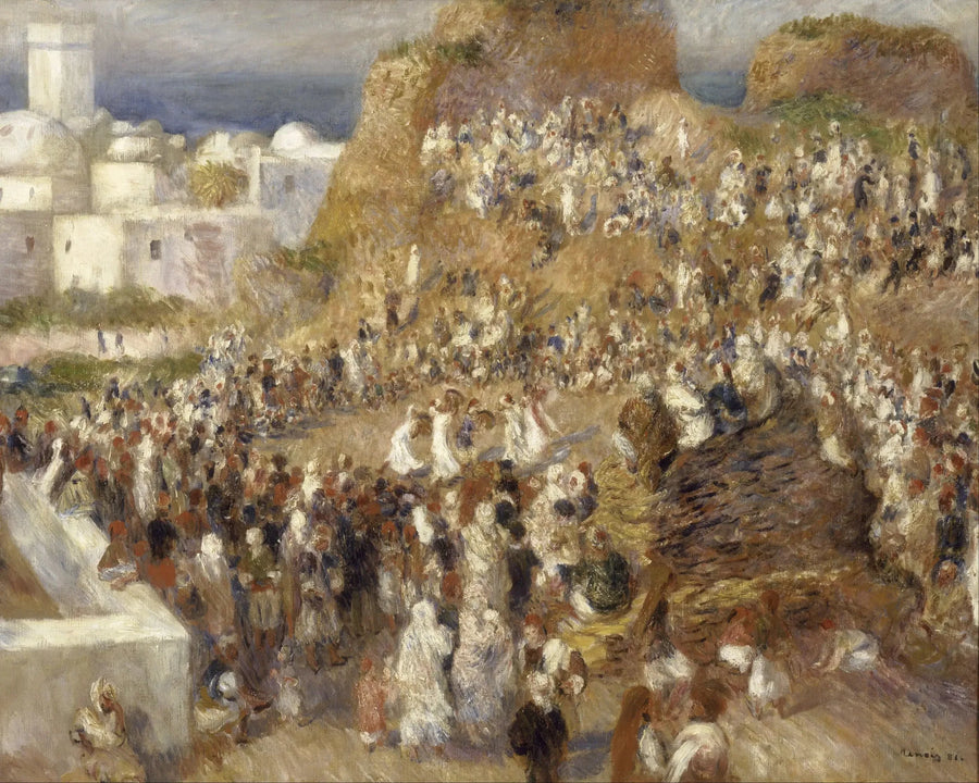 Die Moschee - Pierre-Auguste Renoir