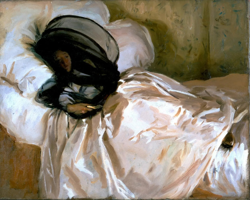 Der Moskitonetz - John Singer Sargent