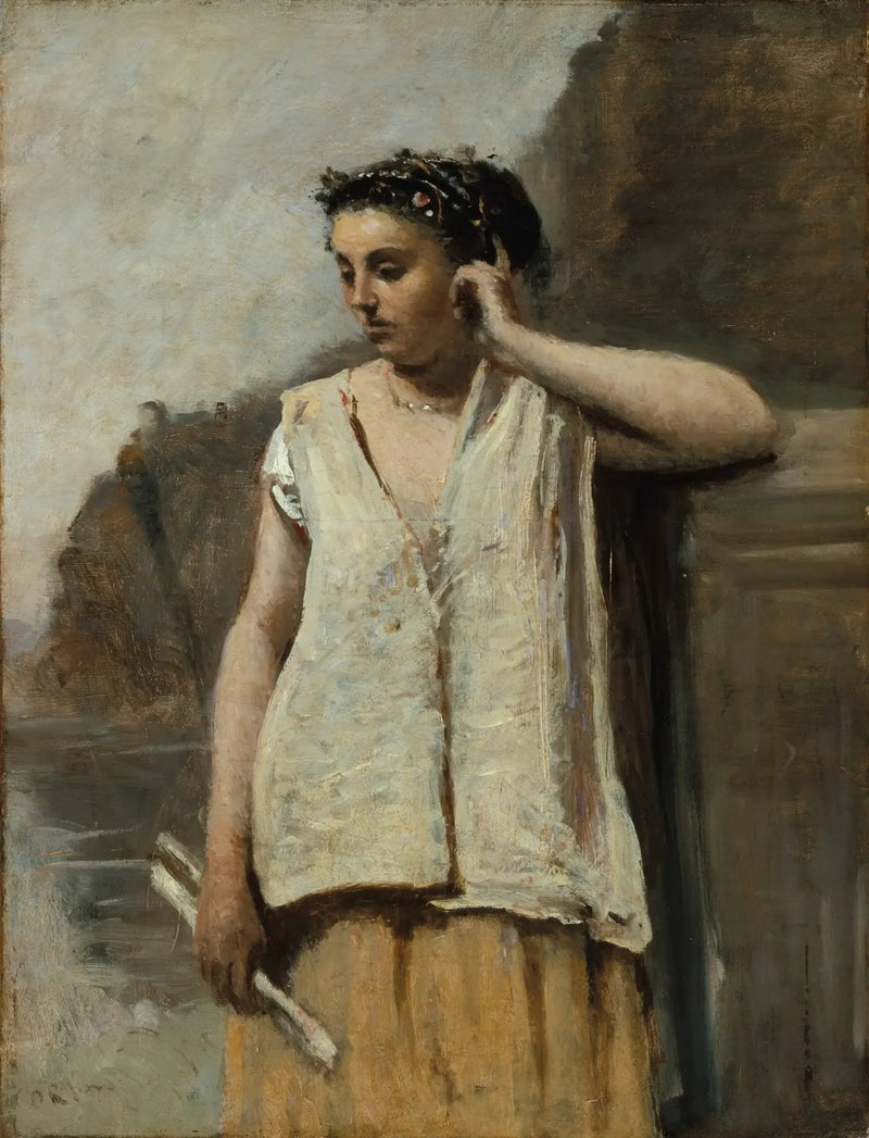 Die Muse : Die Geschichte - Jean-Baptiste Camille Corot