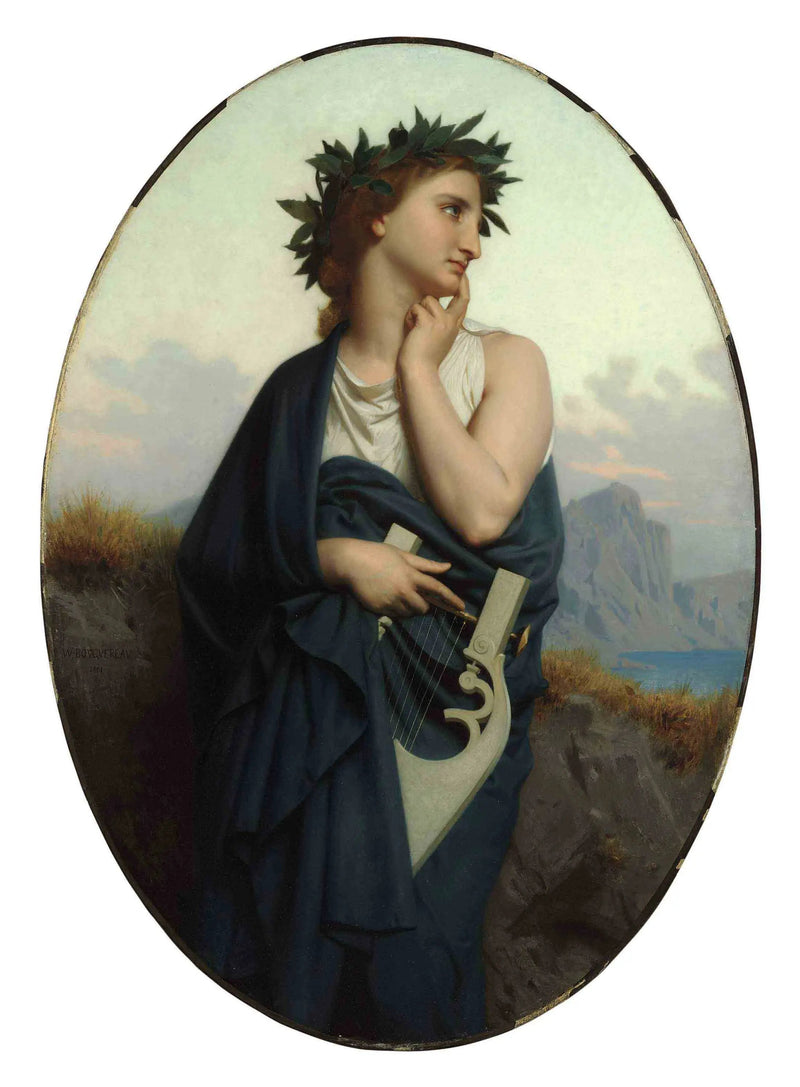 Die Muse (Philomèle) - Bouguereau