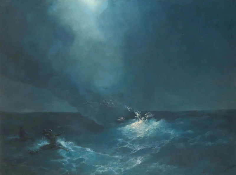 Die Geburt der Aphrodite - Ivan Aïvazovski