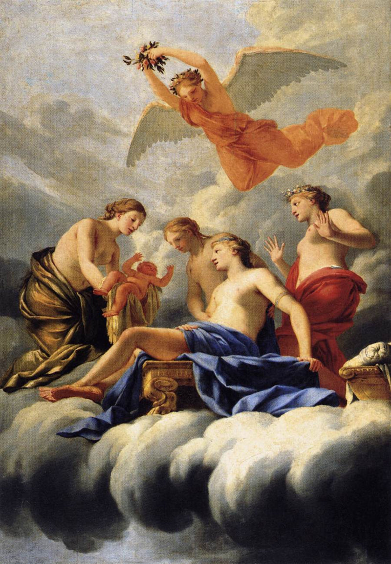 Die Geburt der Liebe - Eustache Le Sueur