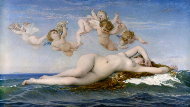 Die Geburt der Venus - Alexandre Cabanel