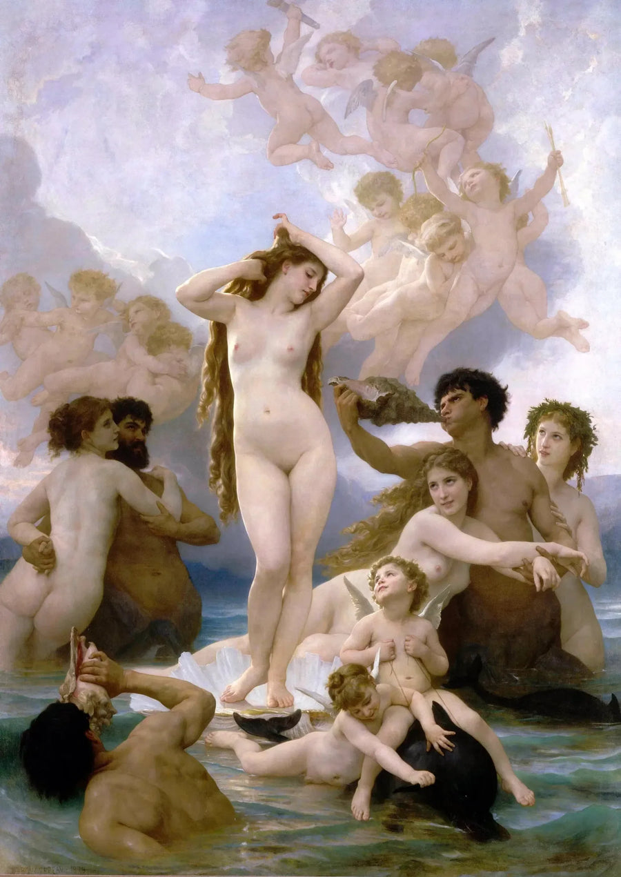 Die Geburt der Venus - Bouguereau