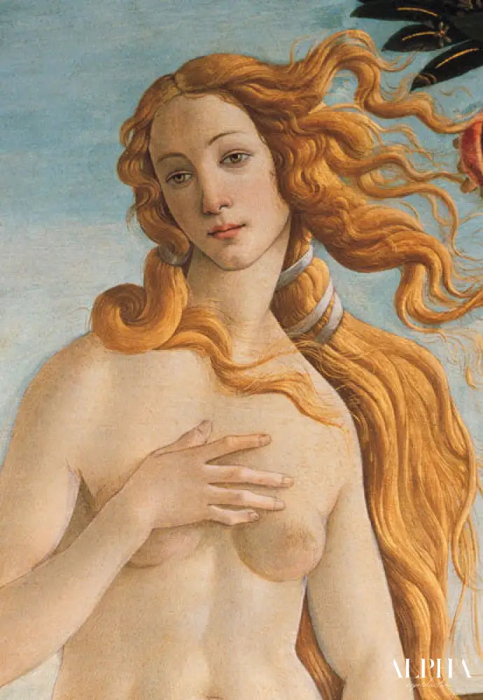 La naissance de Vénus (détail) - Sandro Botticelli - Reproductions de tableaux et peintures haut de gamme