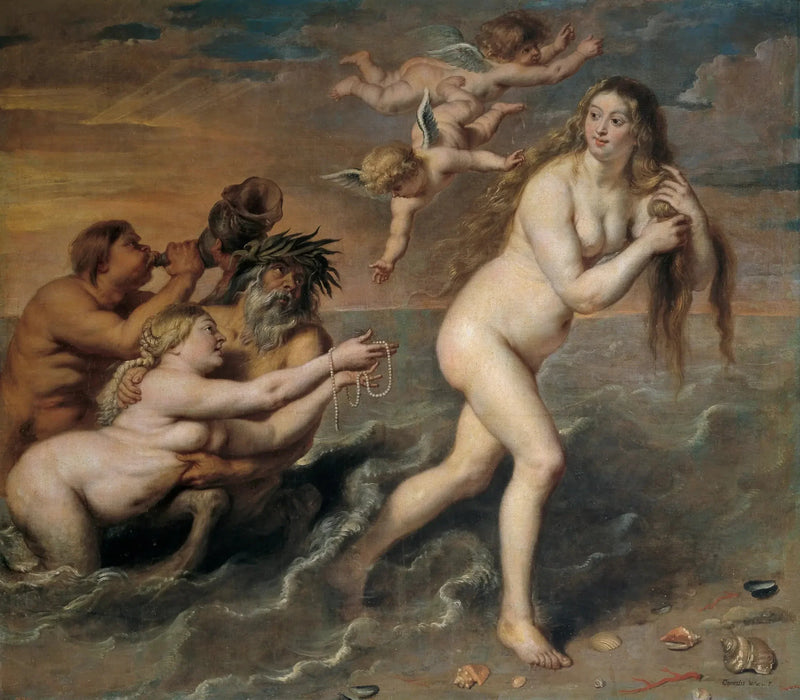Die Geburt der Venus - Peter Paul Rubens