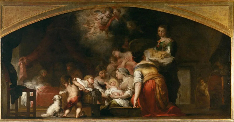 Die Geburt der Jungfrau - Bartolomé Esteban Murillo