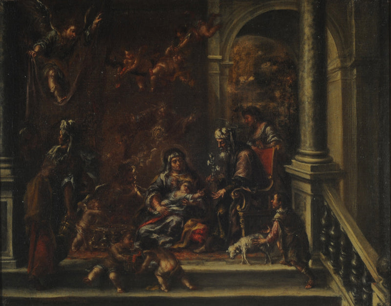 Die Geburt der Jungfrau - Juan de Valdés Leal