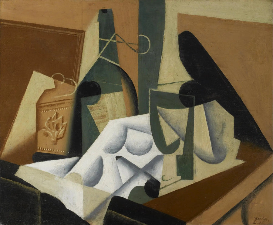 Das weiße Tischtuch - Juan Gris