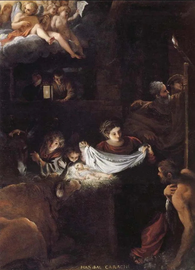 Die Geburt - Annibale Carracci