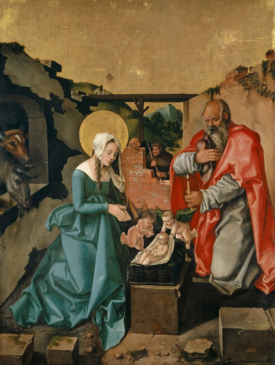 Die Geburt (Basel) - Hans Baldung Grien