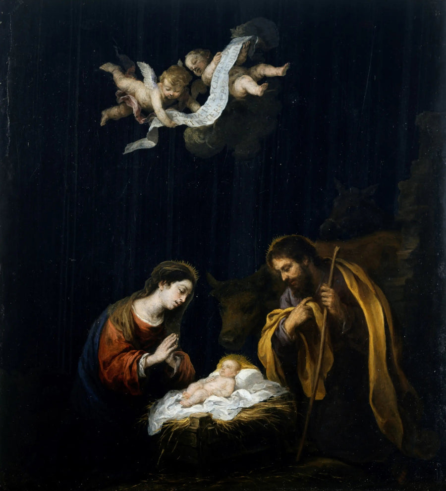 Die Geburt - Bartolomé Esteban Murillo