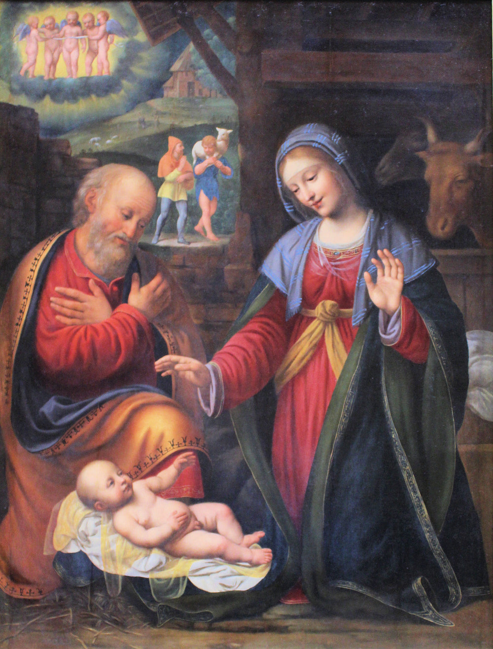 La Nativité - Bernardino Luini - Alpha Reproduction