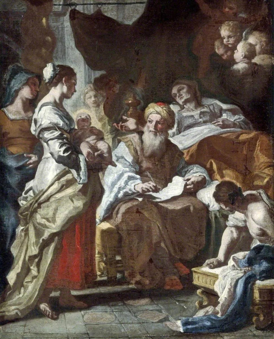 Die Geburt Jesu Christi - Francesco Solimena