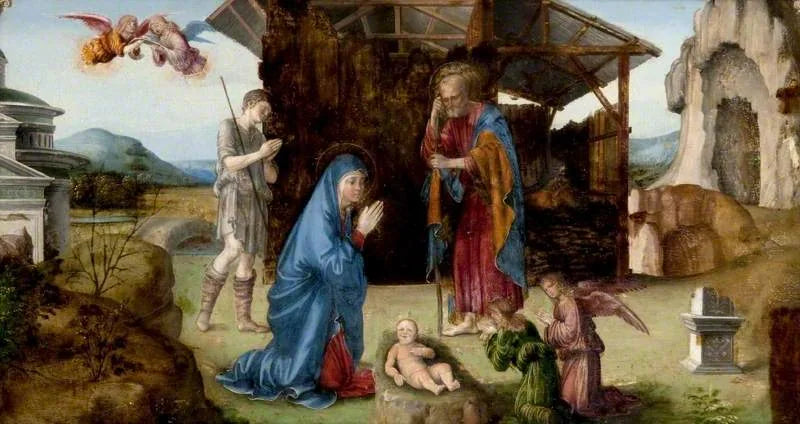 Die Geburt Christi - Francesco Francia