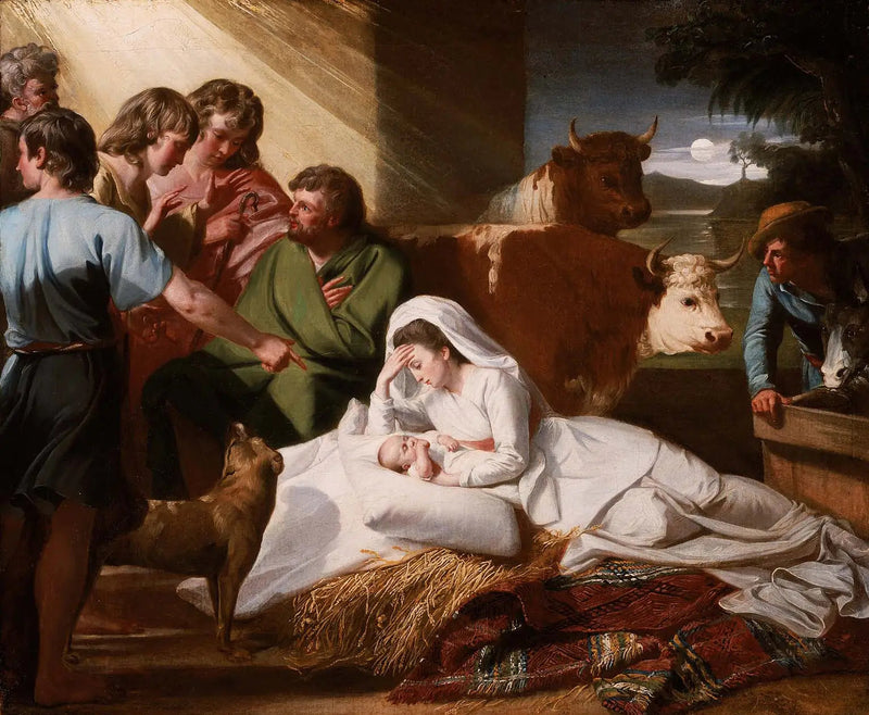 Die Geburt - John Singleton Copley