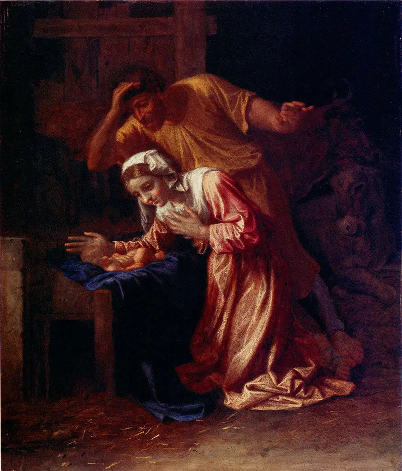 Die Geburt - Nicolas Poussin