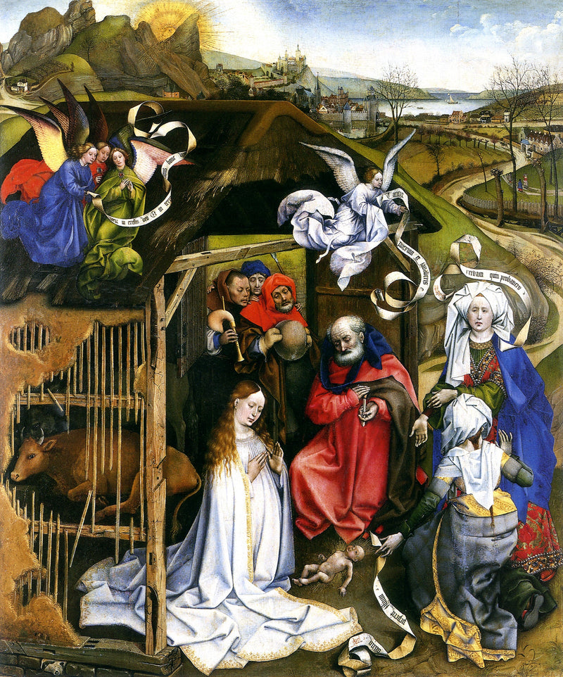 Die Geburt - Robert Campin
