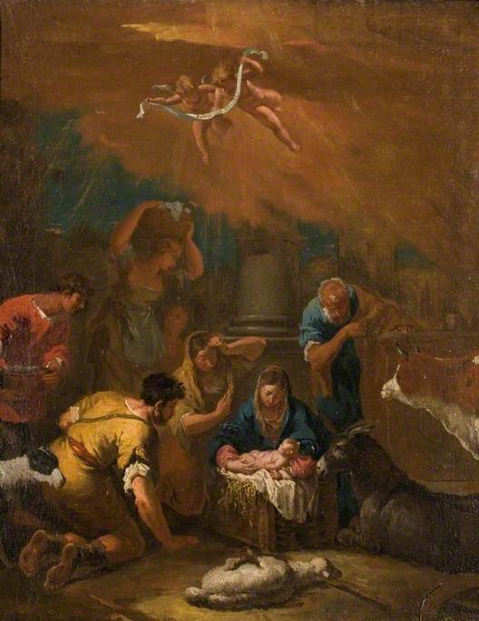 Die Geburt Christi - Sebastiano Ricci