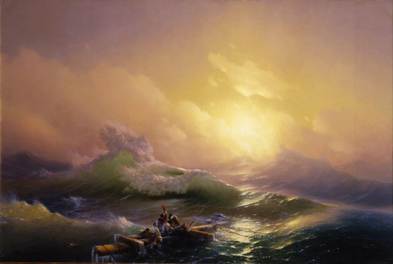 Die neunte Welle - Ivan Aïvazovski
