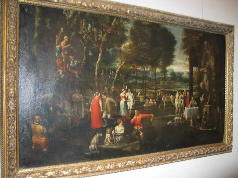 Das Dorffest - Annibale Carracci