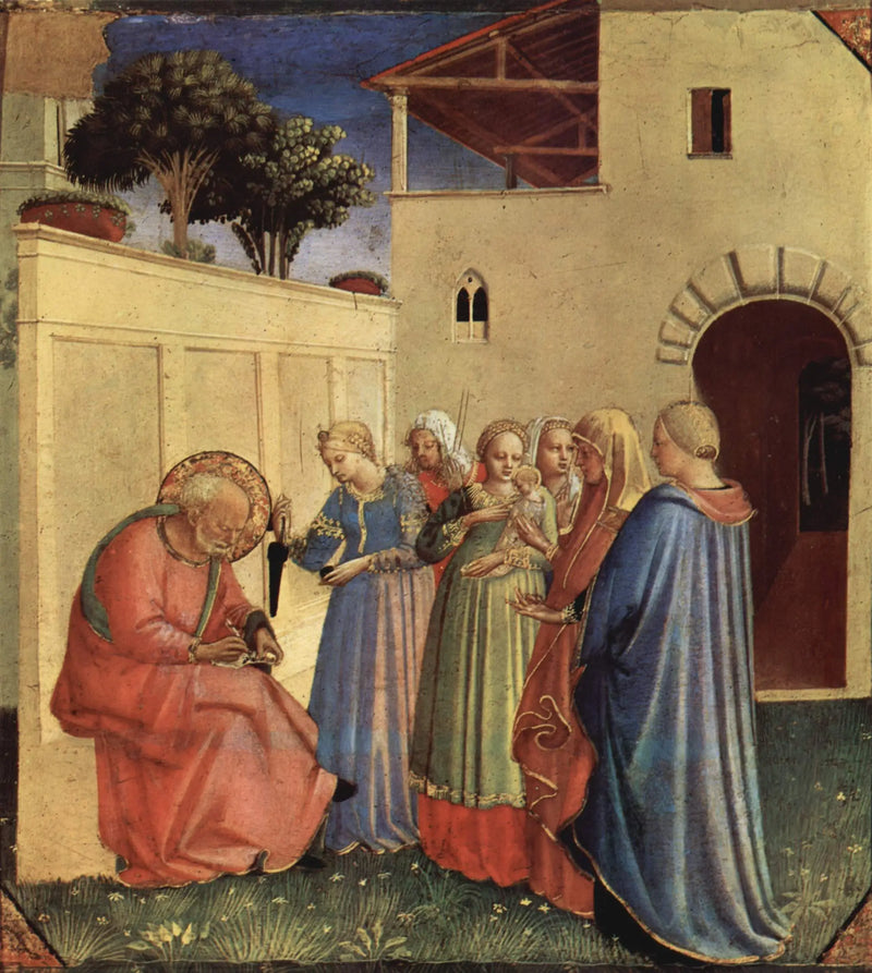 Die Ernennung des heiligen Johannes des Täufers - Fra Angelico
