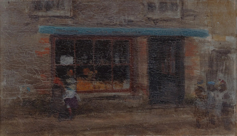 Die Note in Orange und Blau (Sweet Shop) - James Abbott McNeill Whistler