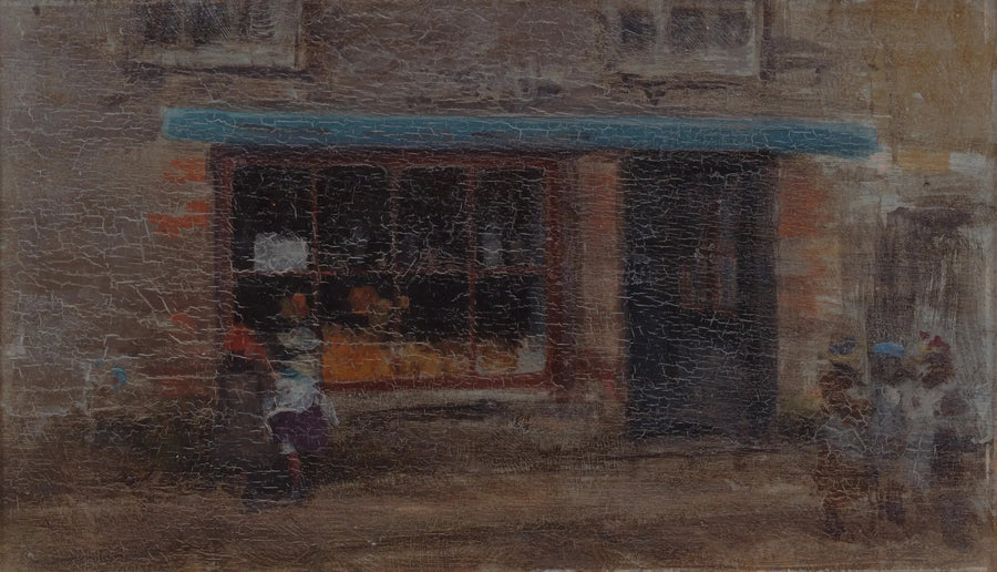 Die Note in Orange und Blau (Sweet Shop) - James Abbott McNeill Whistler