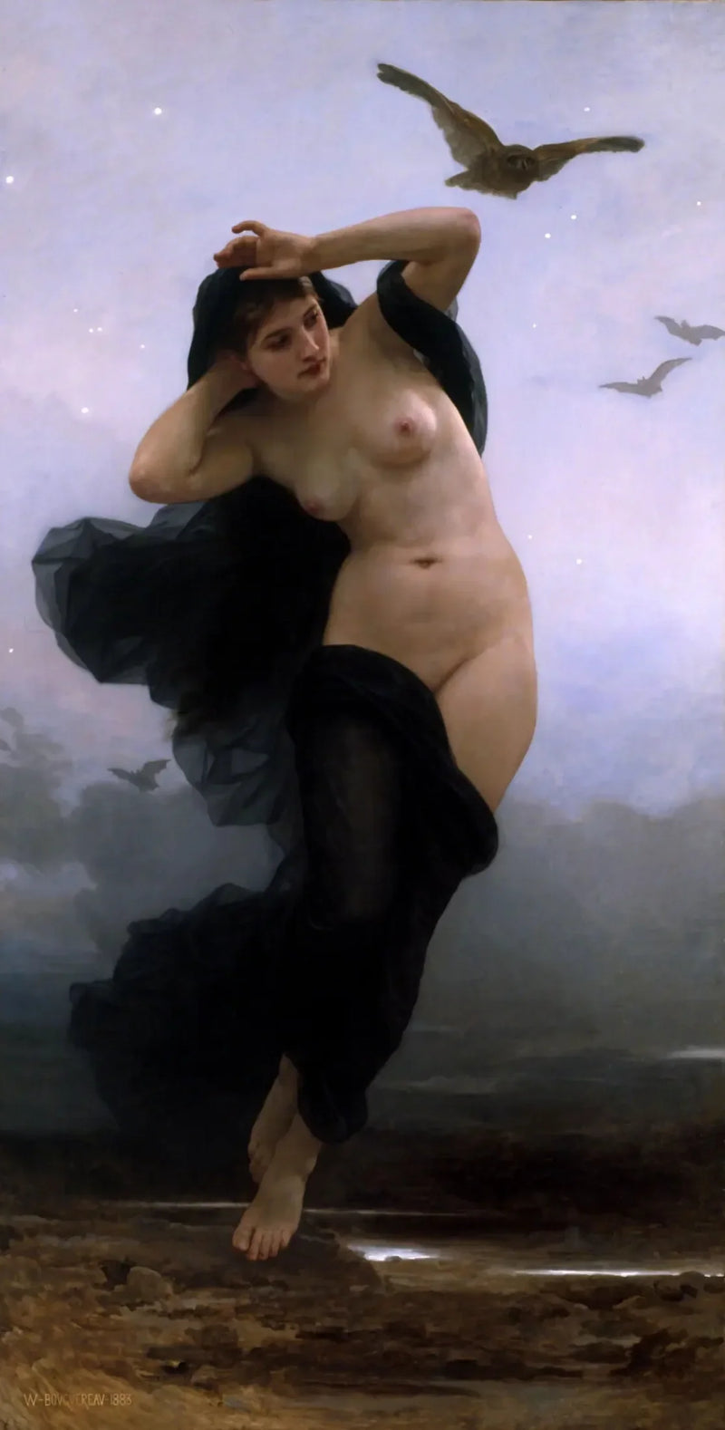Die Nacht - Bouguereau