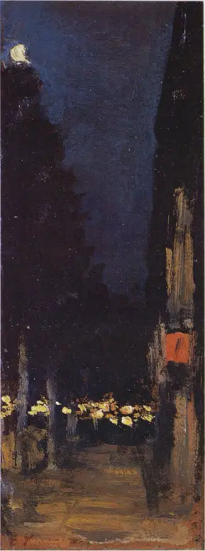 Die Nacht (vom 14. Juli?) - Édouard Vuillard