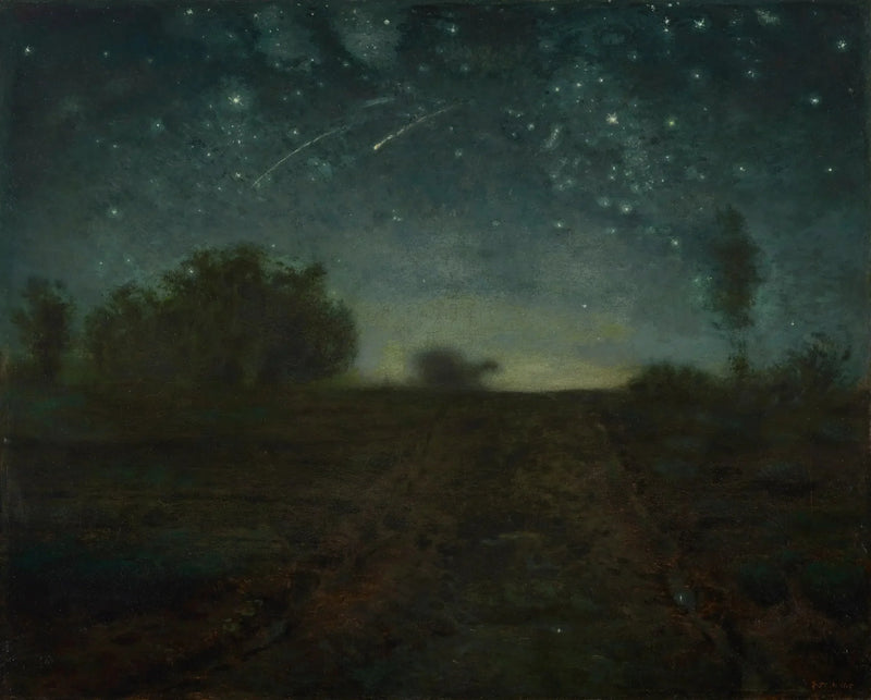 Die Sternennacht - Jean-François Millet