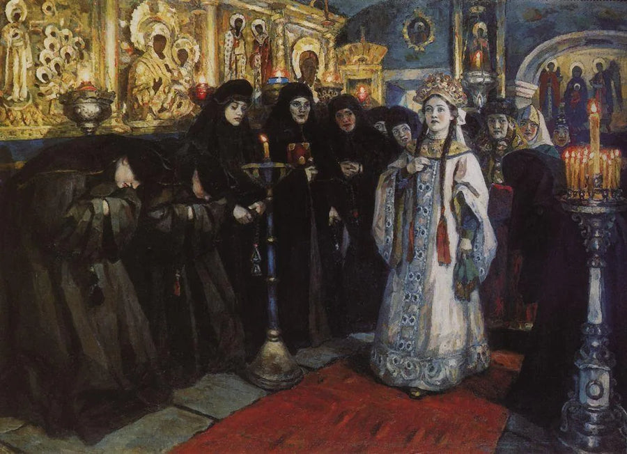 La oración del huerto (El Greco y su taller) - Vassili Sourikov image 1 reproduction réalisée par Alpha Reproduction