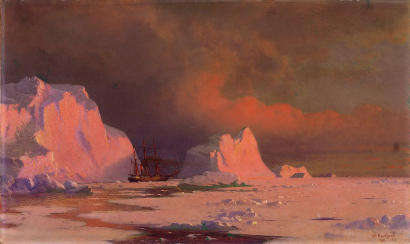 Die « Panther » in der Melville-Bucht - William Bradford